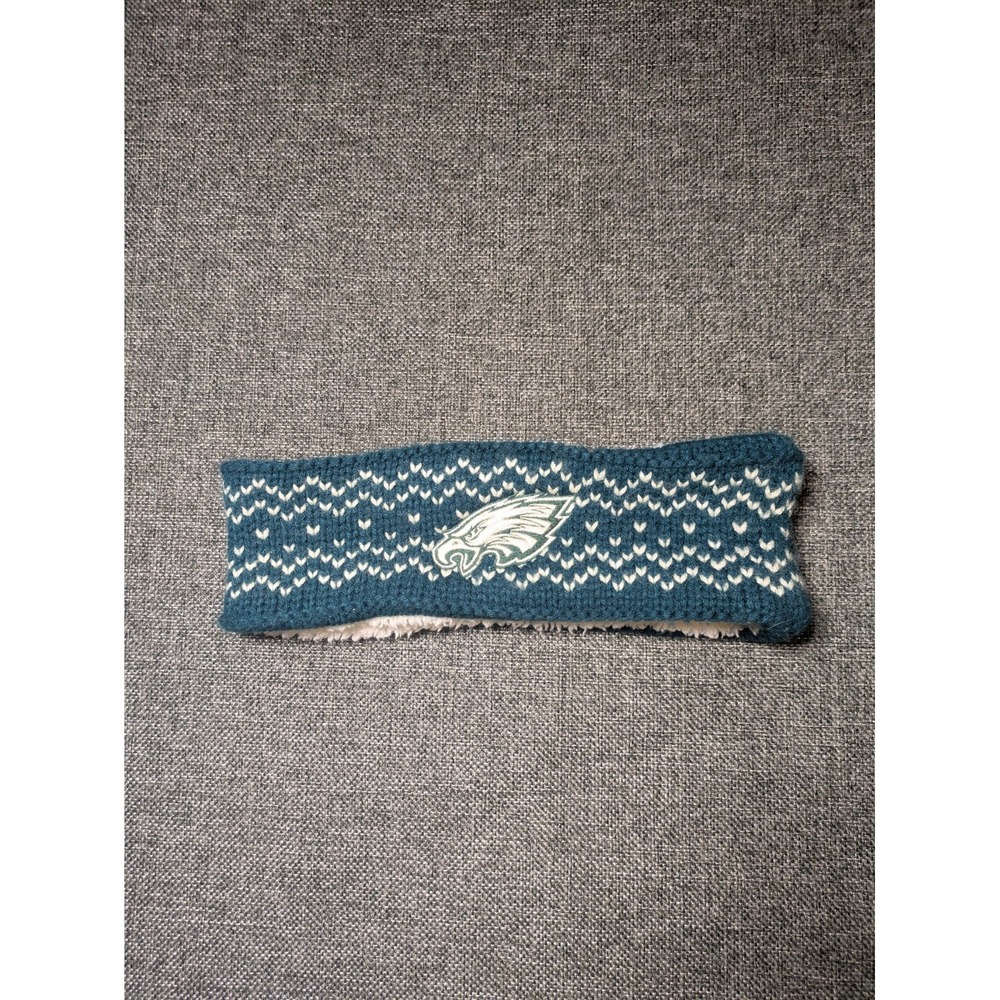 Philadelphia Eagles Knit Green Headband Hat OSFA 47 Brand NFL Team Apparel